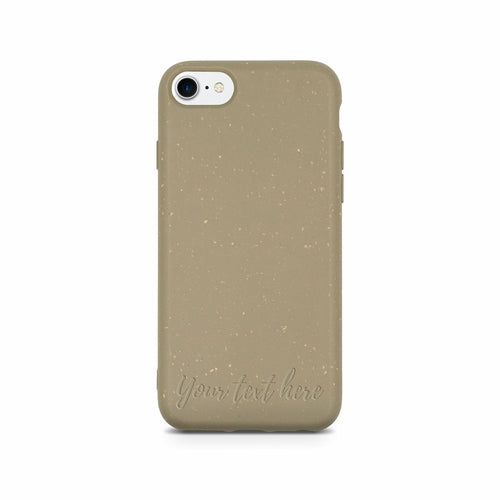 Biodegradable Personalized Phone Case - Olive Green