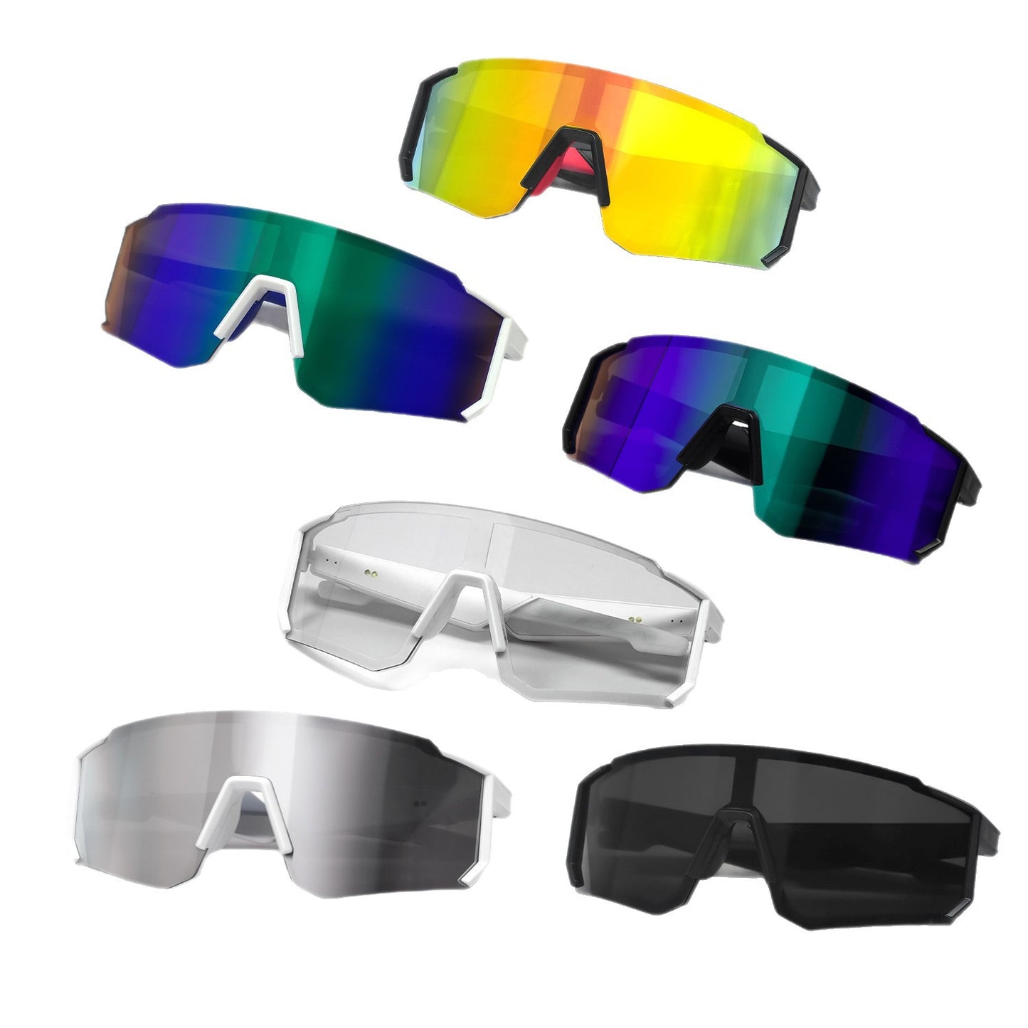 Smart Cycling Sunglasses with Bluetooth Audio – Windproof Smart Goggles for Outdoor Sports & Urban Rides